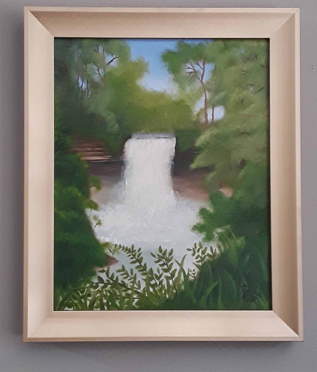 “Minnehaha Falls” - Oil on canvas 16”x 20”
